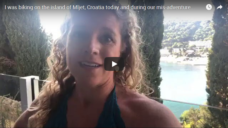 I was biking on the island of Mljet, Croatia today and during our mis-adventure thought about Bret’s story and how he transformed his coaching business…