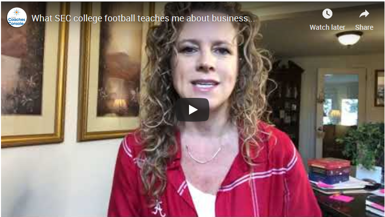 What SEC college football teaches me about business… (this may also support you even if you hate sports!)