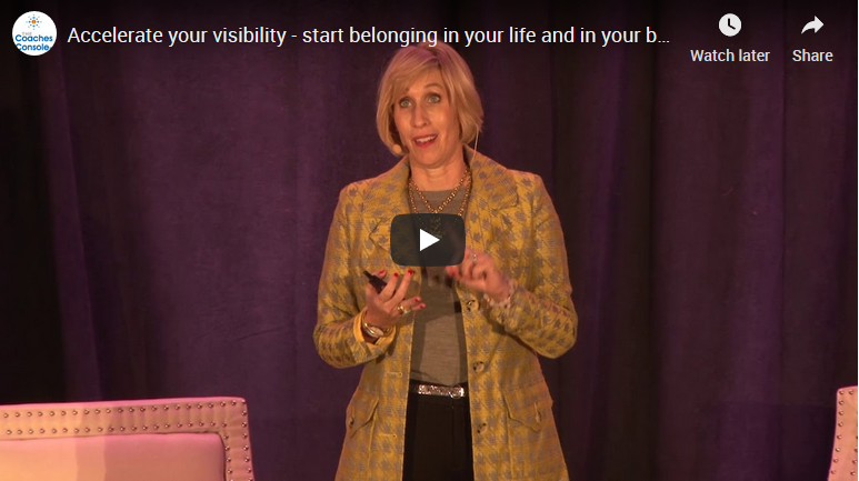 Accelerate your visibility – start belonging in your life and in your business | CBA Case Study